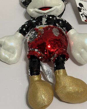 2018 Disney Store Exclusive Mickey: athe True Original Reversible Sequin Plush